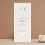 "classic names" - Wedding Programs in Ivory by Susan Asbill - Front