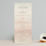 "desert dream" - Wedding Programs in Sand by Maja Cunningham - Front