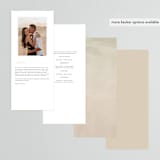 "desert dream" - Wedding Programs in Sand by Maja Cunningham - Back of Card Options