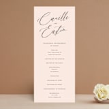 "Vision of Love" - Wedding Programs in First Kiss by Design Lotus - Front