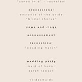 "West Side" - Wedding Programs in Slate by Hudson meet Rose - Detail