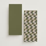 "Eisin" - Wedding Programs in Vanilla Bean by Pati Cascino - Back of Card Options