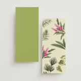 "Tropical garden" - Wedding Programs in Lime by Elly - Back of Card Options