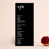 "Allure" - Wedding Programs in Cloud by JoAnn Jinks - Front
