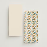 "Flutter" - Wedding Programs in Sunset by Jen Owens - Back of Card Options