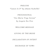 "Symphony" - Wedding Programs in Pearl by Jackie Mangiolino - Detail