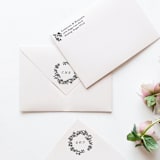 "Vintage Roses Monogram Stamp No. 2" - Rubber Stamps in multicolorassorted-colors by Tara Grangroth