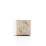 "Personalized Wedding Monogram Stamp / Modern Wreath" - Rubber Stamps in natural by Paper Sushi