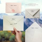 "Custom Elegant Names Stamp | Self-Inking Custom Text Stamp" - Rubber Stamps in black by Samantha Malvey