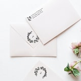 "Vintage Roses Monogram Stamp No. 1" - Rubber Stamps in multicolorassorted-colors by Tara Grangroth