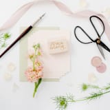 "special delivery stamp" - Rubber Stamps in yellow by Paper Sushi