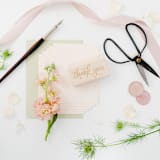 "Thank You Stamp 1" - Rubber Stamps in black by Paper Sushi