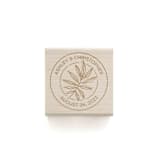 "Personalized Wedding Stamp / Foliage Medallion" - Rubber Stamps in natural by Paper Sushi