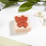 "Thank You Stamp 2" - Rubber Stamps in pink by Paper Sushi