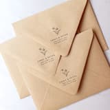 "Address Stamp No. 8" - Address Stamps in silver by Tara Grangroth