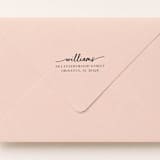 "Bold Brush Stamp - Modern Signature Address Stamp | Wood Handle Stamp" - Address Stamps in multicolorassorted-colors by Sara Luke