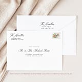 "Classic Calligraphy Address Stamp | Self-Inking Return Address Stamp" - Address Stamps in black by Samantha Malvey