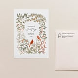 "SELF INKING Holiday Address Stamp No. 2" - Address Stamps in gray by Tara Grangroth