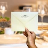 "Elegant Bow Address Stamp | Self Inking Return Address Stamp" - Address Stamps in black by Samantha Malvey