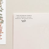 "SELF INKING Holiday Address Stamp No. 10" - Address Stamps in black by Tara Grangroth