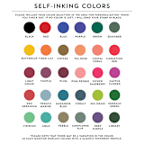 "Custom Address Stamp | Self Inking" - Address Stamps in black by Sara Luke