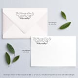 "Custom Floral Address Stamp | Self-Inking | Black Ink" - Address Stamps in multicolor by Casey Harp