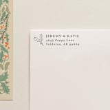 "Holiday Address Stamp No. 12" - Address Stamps in gray by Tara Grangroth