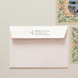 "Holiday Address Stamp No. 12" - Address Stamps in gray by Tara Grangroth