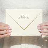 "Timeless Family Address Stamp | Self Inking Return Address Stamp" - Address Stamps in black by Samantha Malvey