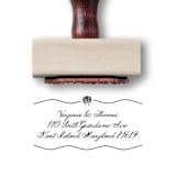 "Coastal Seashell Return Address Stamp | Nautical Custom Address Stamp" - Address Stamps in multicolorassorted-colors by Alyssa Cook