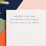"Modern Minimalist Return Address Stamp, Self-Inking Stamp" - Address Stamps in multicolorassorted-colors by Sara Luke