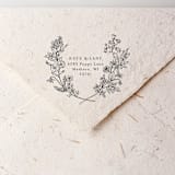 "Address Stamp No. 3" - Address Stamps in gold by Tara Grangroth