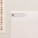 "Holiday Address Stamp No. 17" - Address Stamps in black by Tara Grangroth