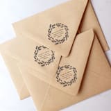 "Holiday Address Stamp No. 9" - Address Stamps in gray by Tara Grangroth