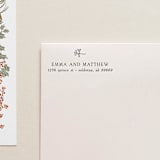 "SELF INKING Holiday Address Stamp No. 5" - Address Stamps in gray by Tara Grangroth
