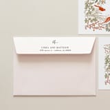 "SELF INKING Holiday Address Stamp No. 5" - Address Stamps in gray by Tara Grangroth