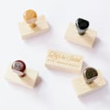 "Holiday Return Address Stamp | Rustic Christmas Tree Stamp" - Address Stamps in multicolorassorted-colors by Alyssa Cook