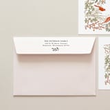 "Holiday Address Stamp No. 10" - Address Stamps in gray by Tara Grangroth