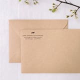 "Address Stamp No. 9" - Address Stamps in multicolor by Tara Grangroth