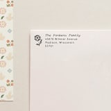 "Address Stamp No. 11" - Address Stamps in gray by Tara Grangroth