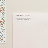 "Holiday Address Stamp No. 8" - Address Stamps in gray by Tara Grangroth