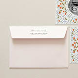 "Holiday Address Stamp No. 8" - Address Stamps in gray by Tara Grangroth