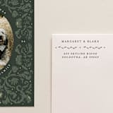 "Holiday Address Stamp No. 13" - Address Stamps in gray by Tara Grangroth