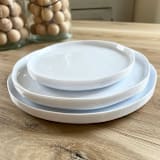 "Organic Dinnerware Set | Old Barn" - Wedding Serving and Dining Accessories in white by Prêt-à-PartyNY