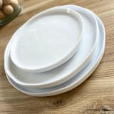 "Organic Dinnerware Set | Old Barn" - Wedding Serving and Dining Accessories in white by Prêt-à-PartyNY