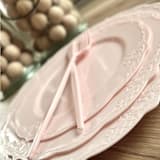 "Vintage Dinnerware Set | Blush Rose" - Wedding Serving and Dining Accessories in pink by Prêt-à-PartyNY