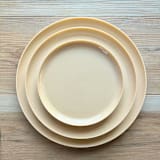 "Mod Scandi Dinnerware Set | Barely" - Wedding Serving and Dining Accessories in beige by Prêt-à-PartyNY