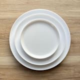 "Mod Scandi Dinnerware Set | White" - Wedding Serving and Dining Accessories in white by Prêt-à-PartyNY