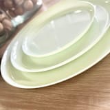 "Mod Scandi Dinnerware Set | Fresh" - Wedding Serving and Dining Accessories in green by Prêt-à-PartyNY
