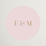 "colorwash floral" - Wedding Favor Stickers in Blossom by Angela Marzuki - Front